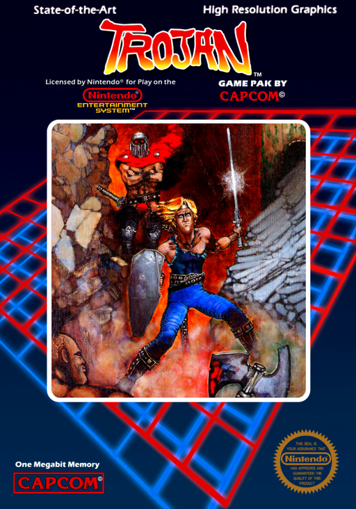 Trojan (USA) box art